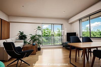 Appartement - 49 m² - 2 pièces