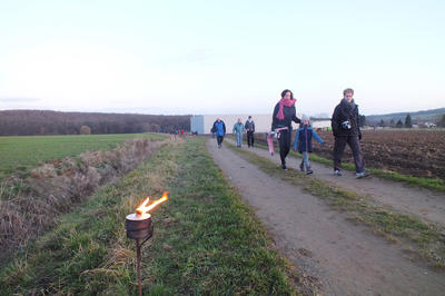 Marche de nuit à Val-de-Moder