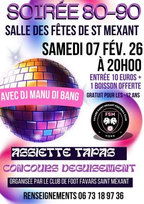 Soirée 80-90