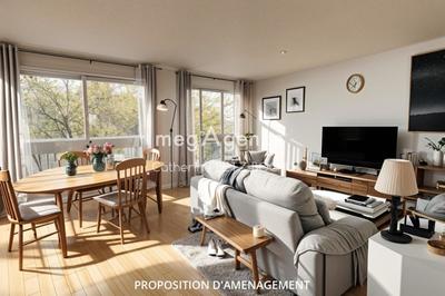 Appartement - 82 m² - 3 pièces