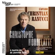 Christophe Hondelatte - l’affaire Christian Ranucci - la Scène Libre, Paris
