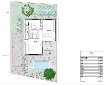 Villa - 120 m² - 5 pièces