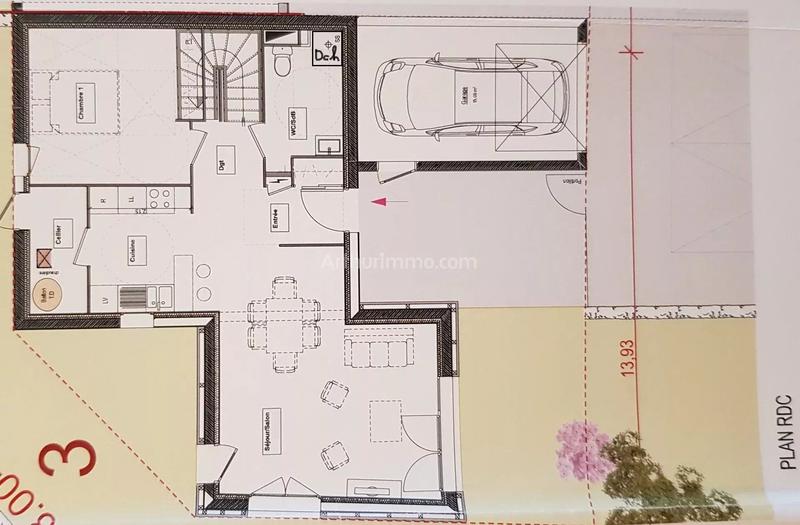 Maison - 95 m² - 6 pièces