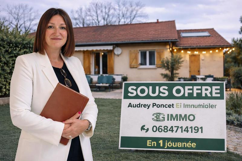 Maison - 63 m² - 3 pièces