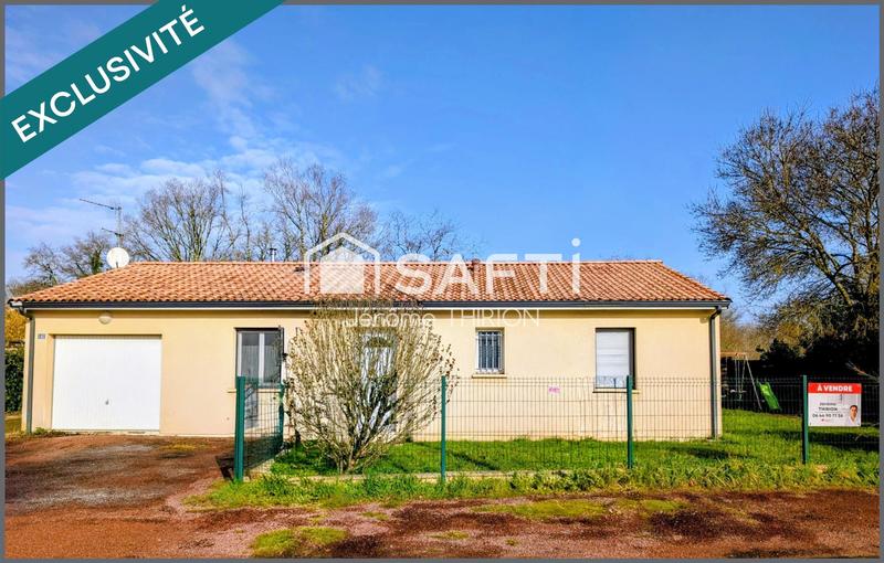 Maison - 90 m² - 4 pièces