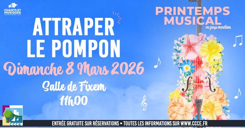 Printemps musical : le pompon - Spectacle famille