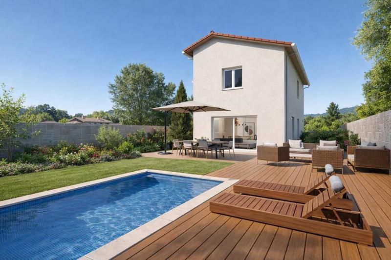 Maison - 108 m² - 5 pièces