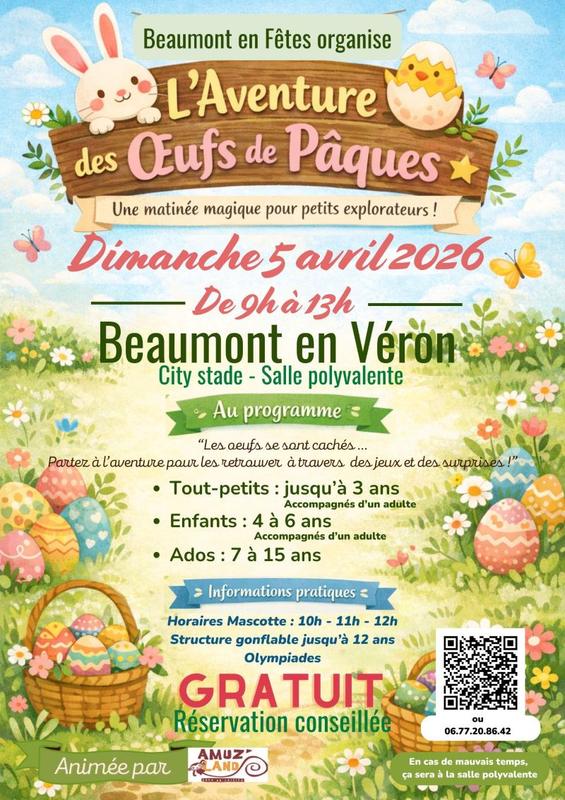 L'aventure des oeufs de Pâques