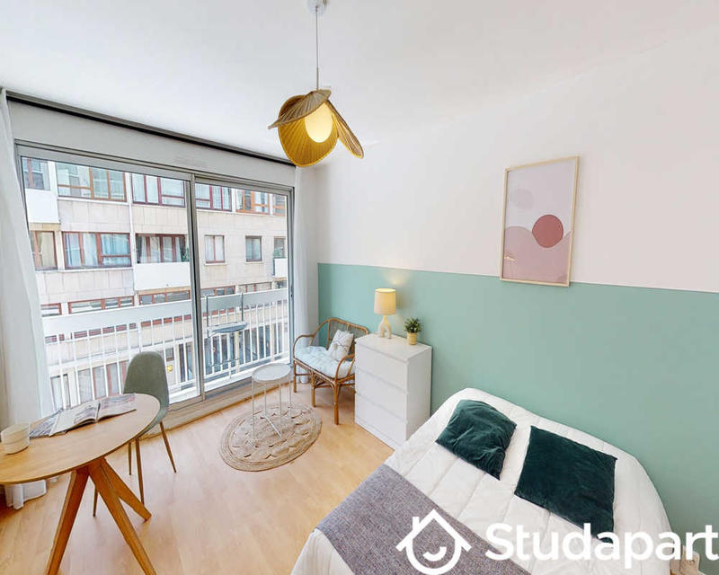 Chambre - 35 m² - 1 pièce