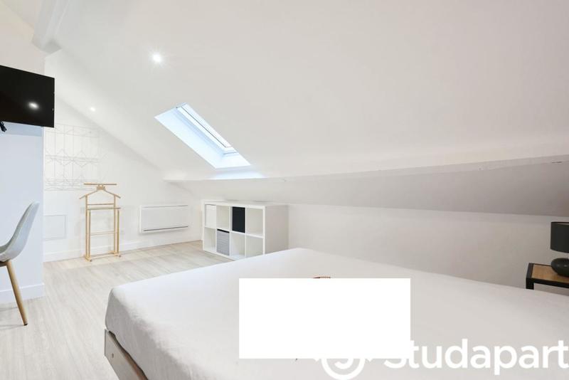 Chambre - 9 m² - 1 pièce