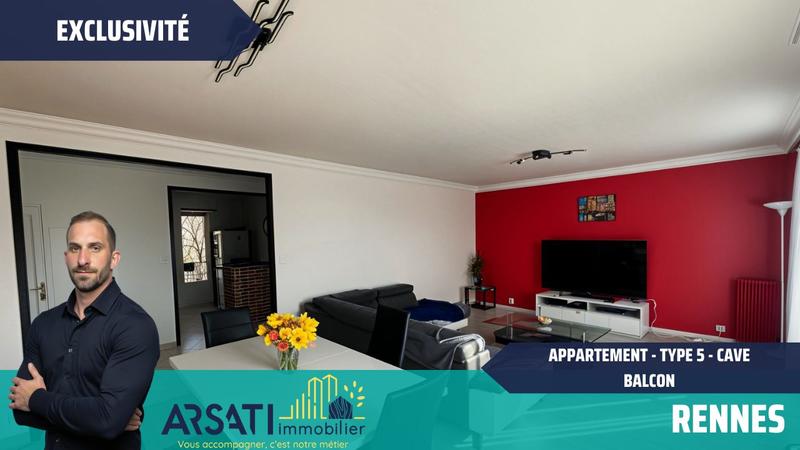 Appartement - 91 m² - 4 pièces