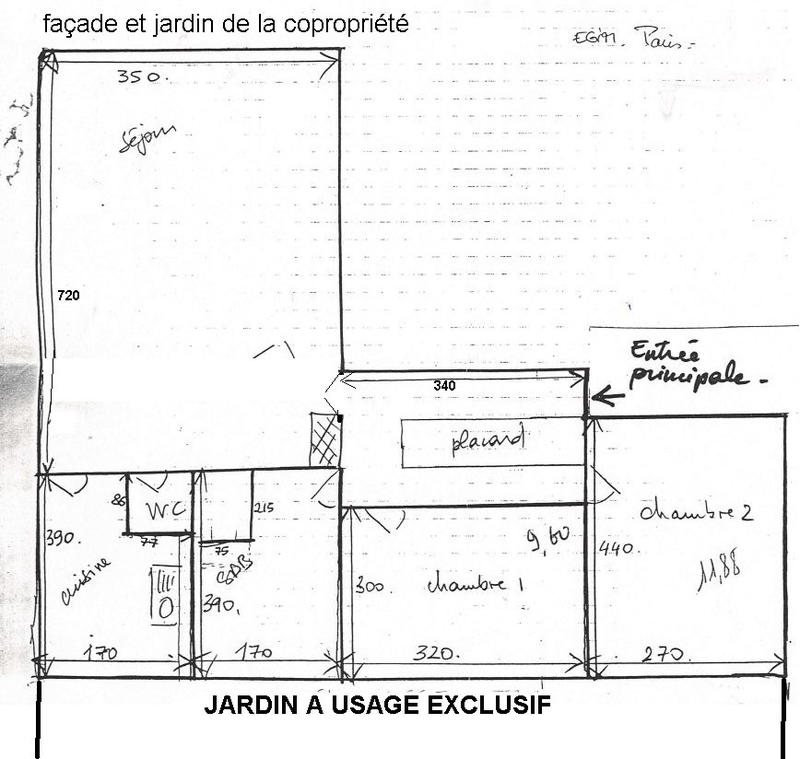 Appartement - 70 m² - 3 pièces