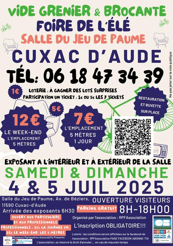 Foire de l'été - vide grenier et brocante