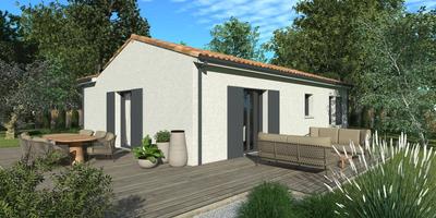 Maison - 70 m² - 3 pièces