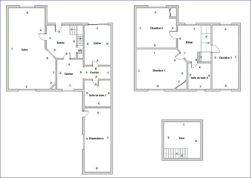 Maison - 72 m² - 5 pièces