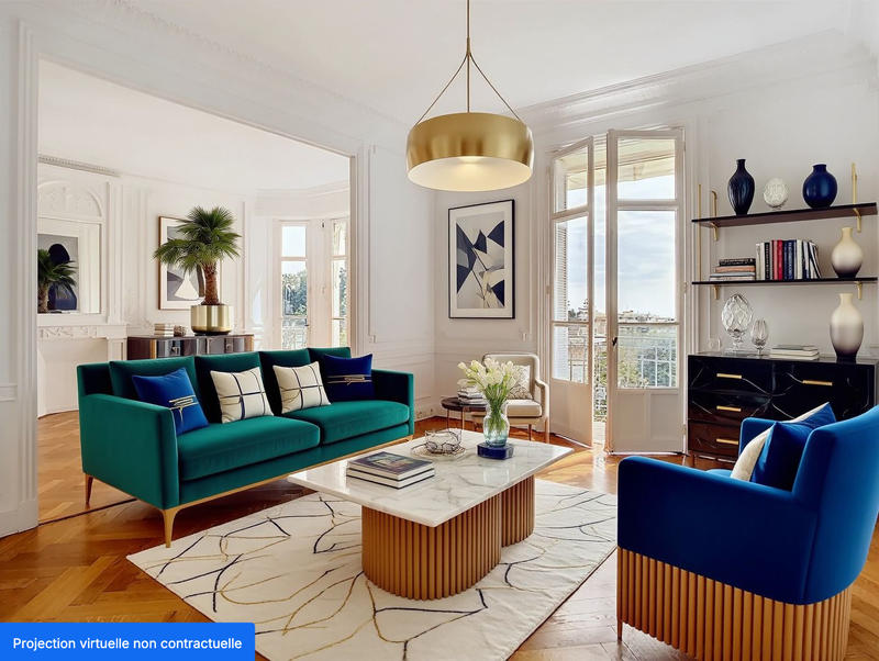 Appartement - 140 m² - 3 pièces