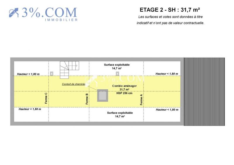 Maison de maîtres - 139 m² - 6 pièces