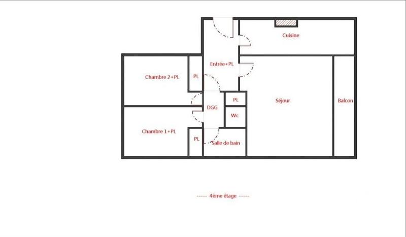 Appartement - 67 m² - 3 pièces