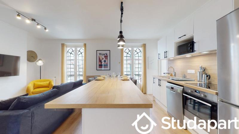 Chambre - 9 m² - 1 pièce