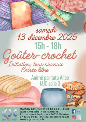 Goûter-crochet à la Mjc
