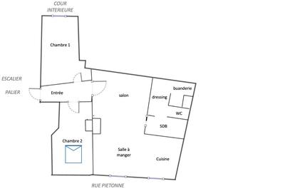 Appartement - 82 m² - 3 pièces