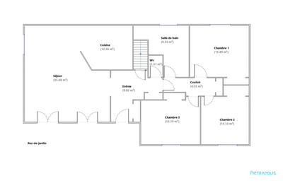 Maison - 113 m² - 4 pièces