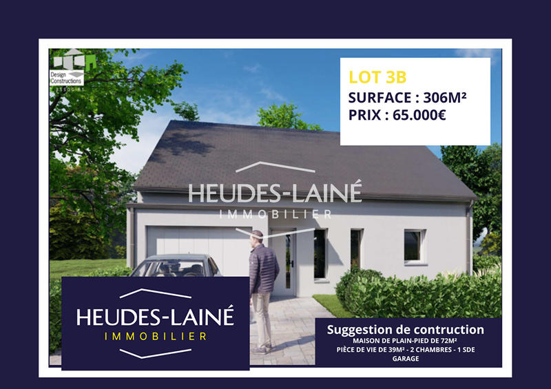 Terrain - 232 m²