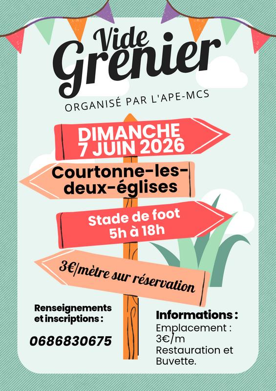 Vide grenier de l'ape mcs