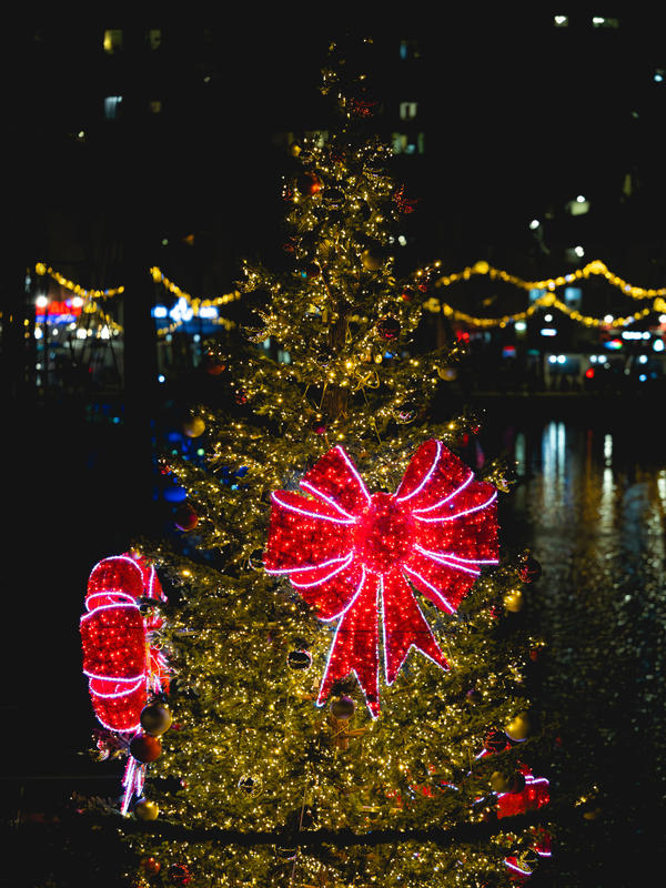 Illuminations pour les fêtes de fin d'année