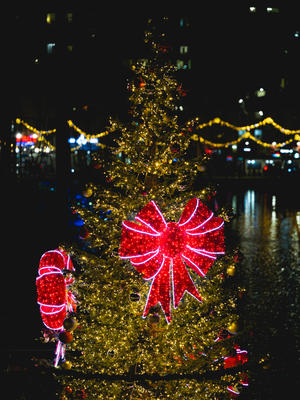 Illuminations pour les fêtes de fin d'année