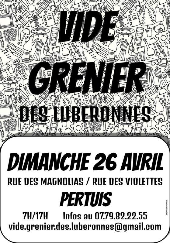 Vide-grenier les luberonnes