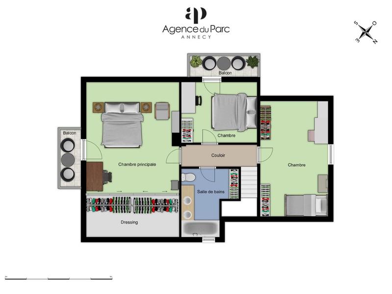 Maison - 96 m² - 4 pièces