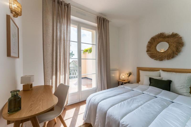 Chambre - 13 m² - 1 pièce