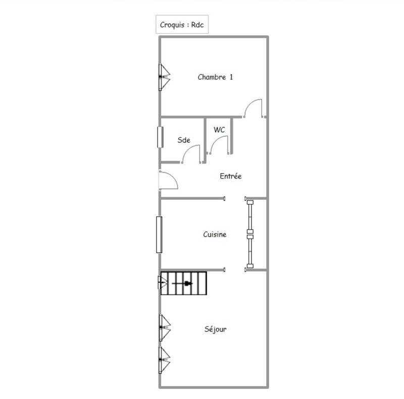 Maison de campagne - 101 m² - 4 pièces