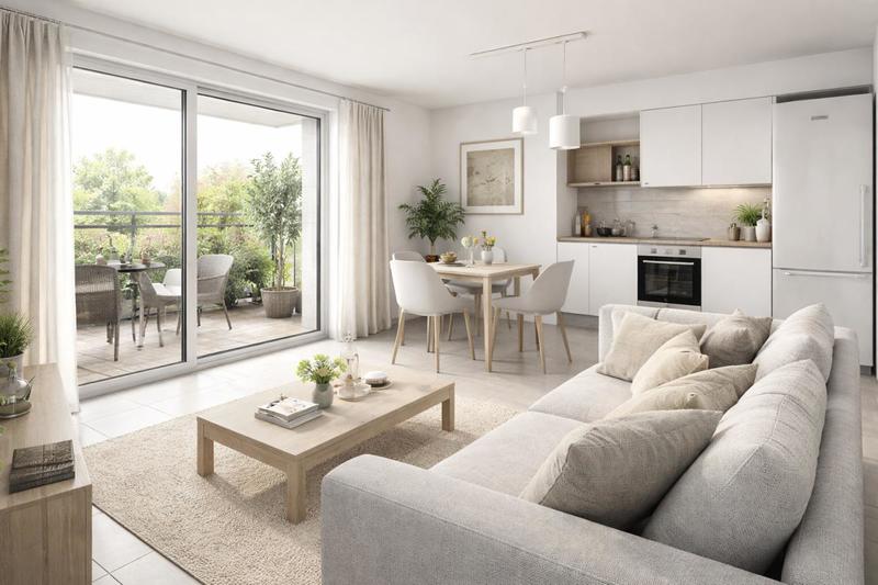 Appartement - 39 m² - 2 pièces