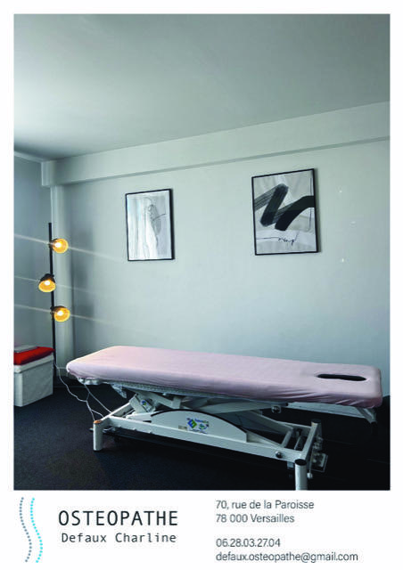 Charline Defaux Osteopathe Versailles