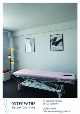 Charline Defaux Osteopathe Versailles