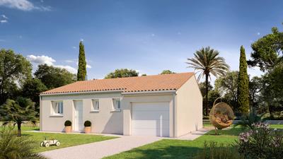 Maison - 65 m² - 3 pièces