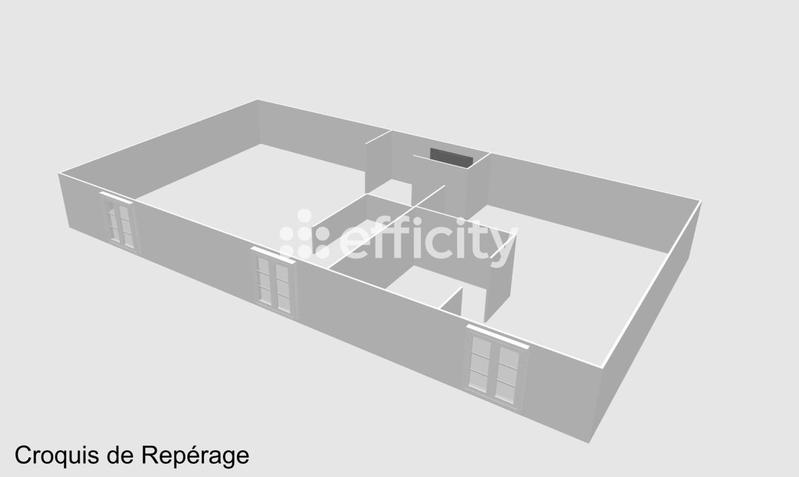 Appartement ancien - 35 m² - 2 pièces