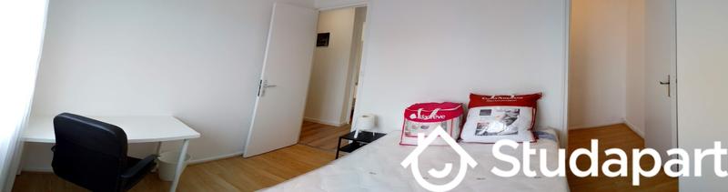 Chambre - 11 m² - 1 pièce