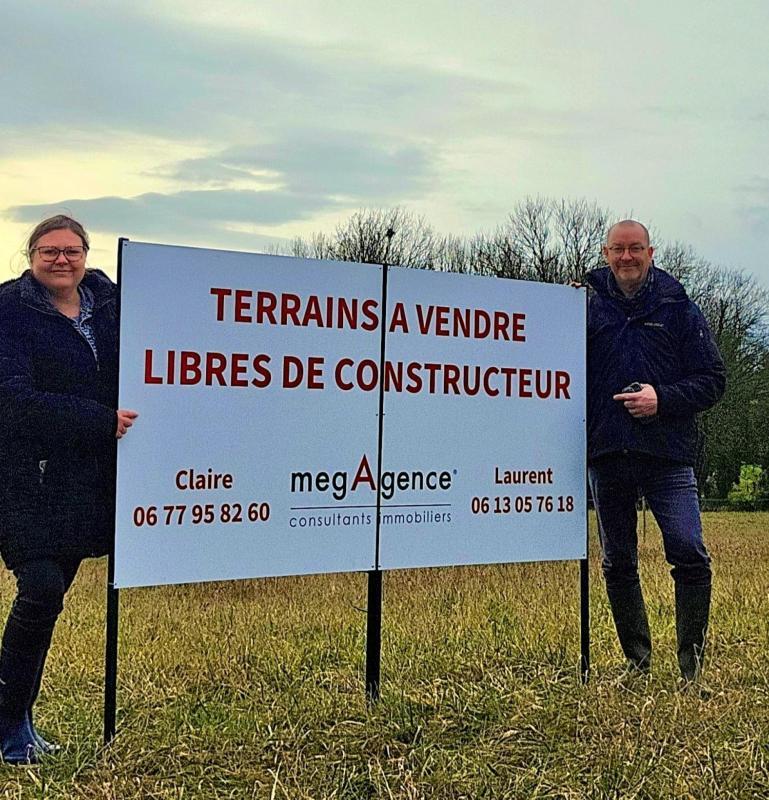 Terrain constructible - 2 088 m²