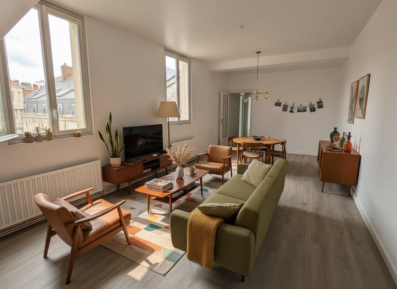 Appartement - 72 m² - 4 pièces