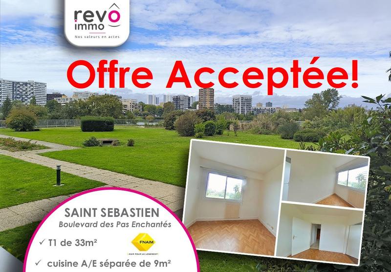 Appartement - 33 m² - 2 pièces