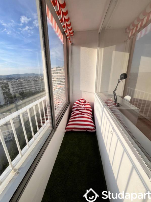 Chambre - 9 m² - 1 pièce