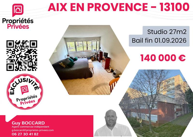 Appartement - 26 m² - 1 pièce