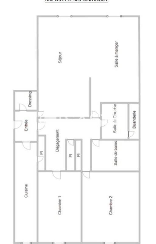 Appartement - 100 m² - 4 pièces