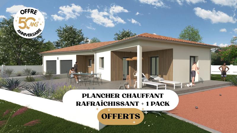 Maison - 100 m² - 4 pièces