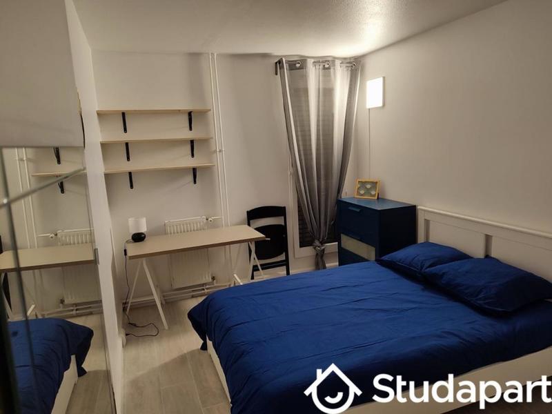 Chambre - 9 m² - 1 pièce