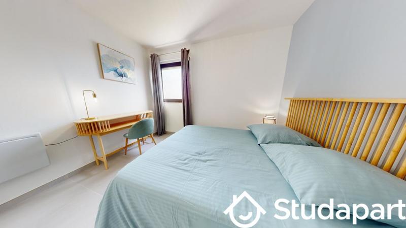 Chambre - 12 m² - 1 pièce