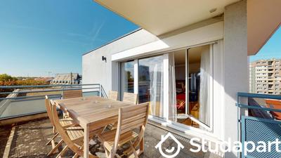 Chambre - 9 m² - 1 pièce